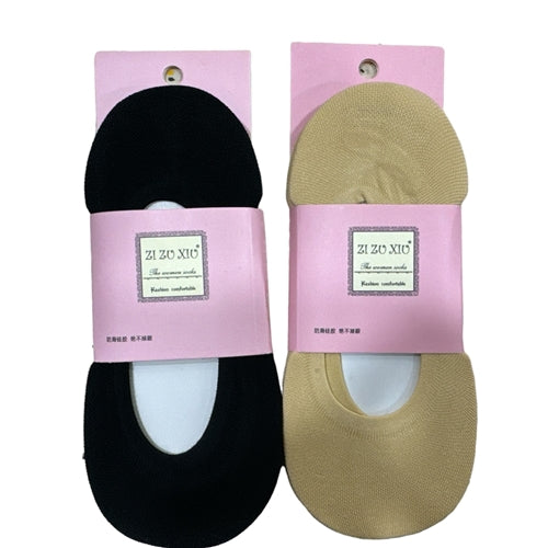 LADIES FOOT SOCKS 4PK