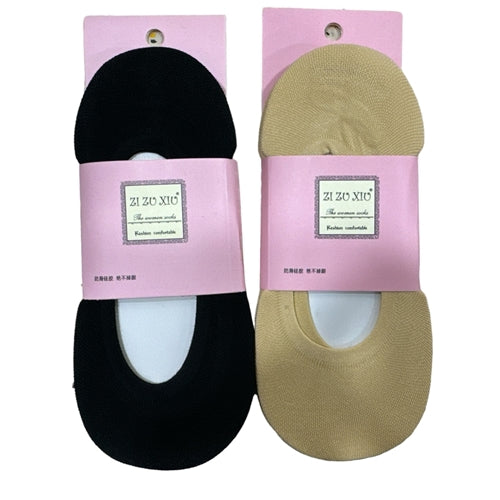 LADIES FOOT SOCKS 4PK