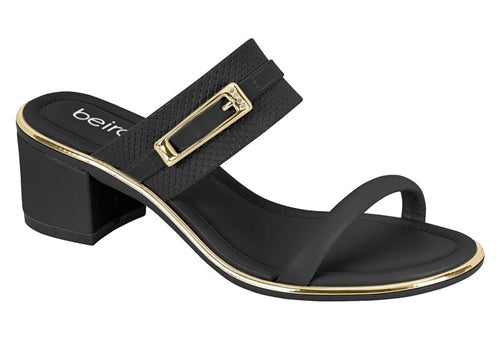 BEIRA RIO BLOCK HEEL SLIPPERS-252